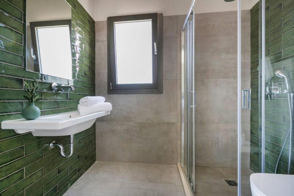 Color Villas-New Villa Green At Trapezaki With Private Pool Mousata Eksteriør billede